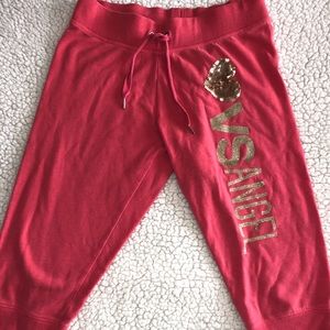 VS Angel Sweat Capris Size Xs